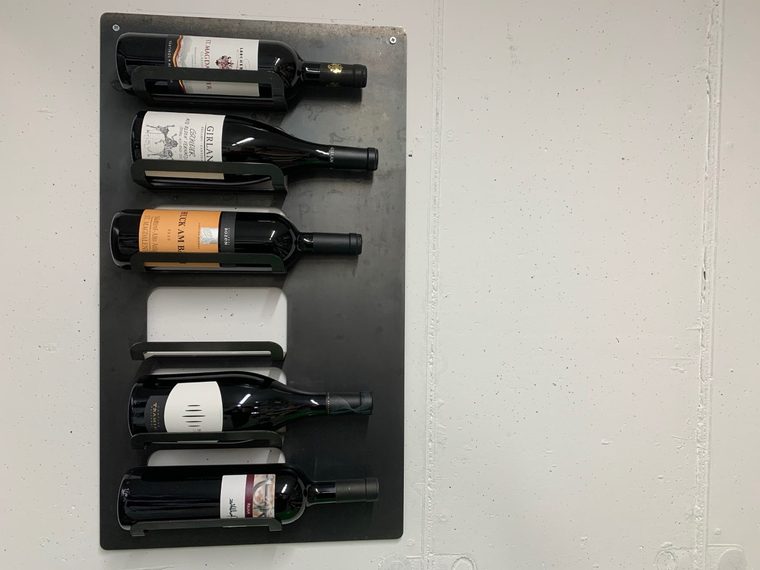 Weinflaschenhalter für sechs Flaschen